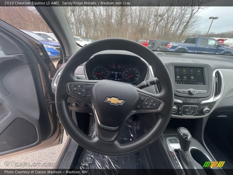 Sandy Ridge Metallic / Medium Ash Gray 2019 Chevrolet Equinox LS AWD