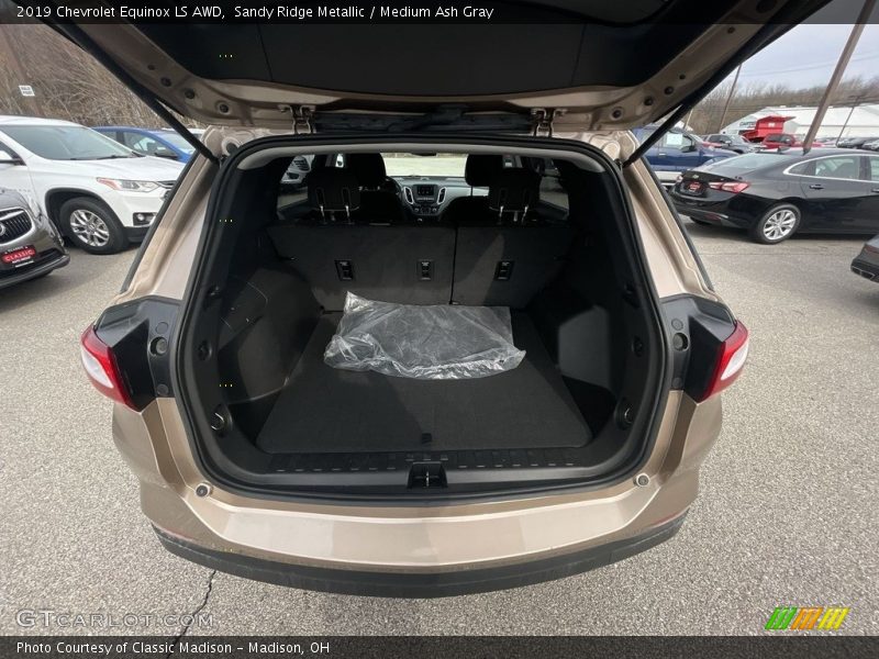 Sandy Ridge Metallic / Medium Ash Gray 2019 Chevrolet Equinox LS AWD