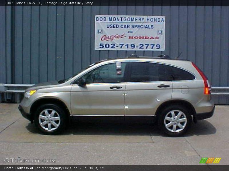 Borrego Beige Metallic / Ivory 2007 Honda CR-V EX