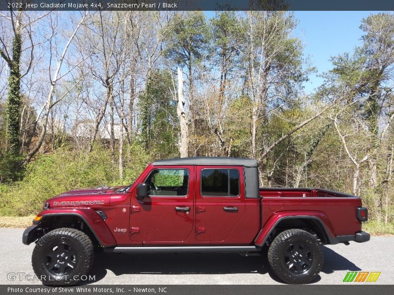 Snazzberry Pearl / Black 2022 Jeep Gladiator Mojave 4x4