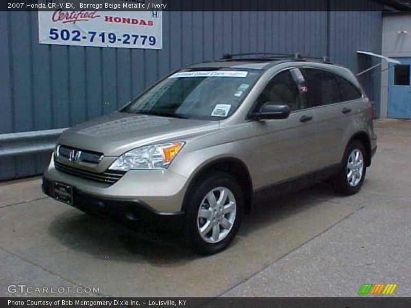 Borrego Beige Metallic / Ivory 2007 Honda CR-V EX