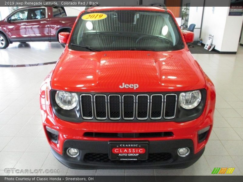 Colorado Red / Black 2019 Jeep Renegade Latitude