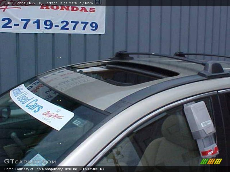 Borrego Beige Metallic / Ivory 2007 Honda CR-V EX