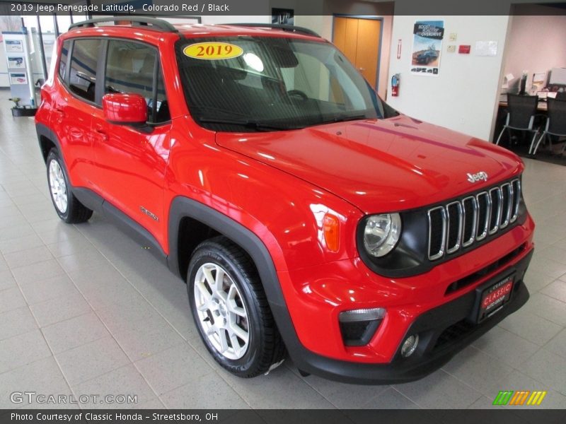 Colorado Red / Black 2019 Jeep Renegade Latitude