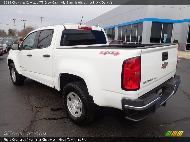 Summit White / Jet Black/Dark Ash 2018 Chevrolet Colorado WT Crew Cab 4x4