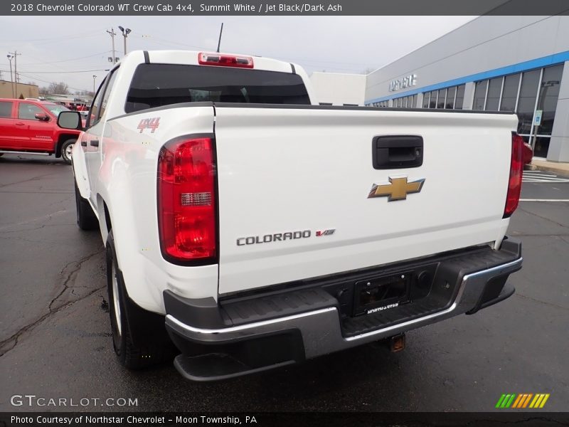Summit White / Jet Black/Dark Ash 2018 Chevrolet Colorado WT Crew Cab 4x4