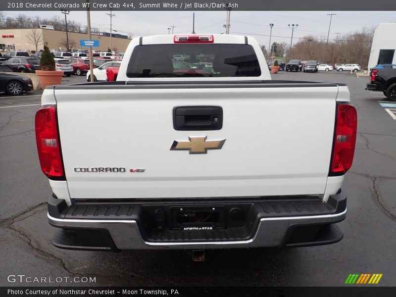 Summit White / Jet Black/Dark Ash 2018 Chevrolet Colorado WT Crew Cab 4x4