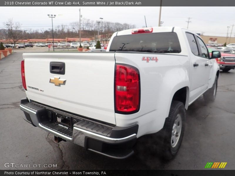 Summit White / Jet Black/Dark Ash 2018 Chevrolet Colorado WT Crew Cab 4x4