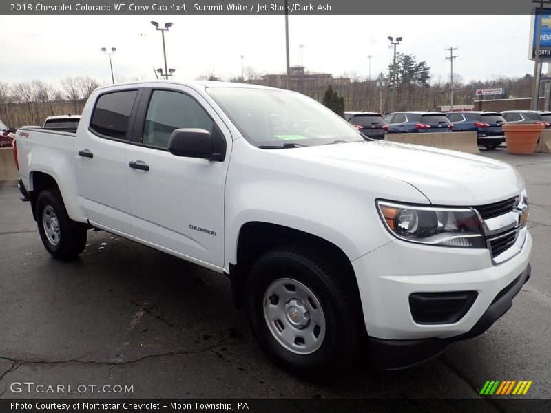 Summit White / Jet Black/Dark Ash 2018 Chevrolet Colorado WT Crew Cab 4x4