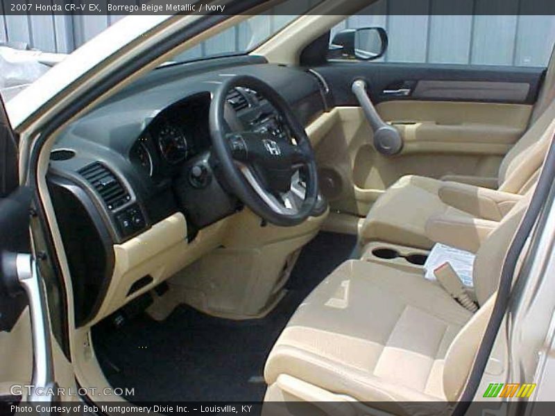Borrego Beige Metallic / Ivory 2007 Honda CR-V EX