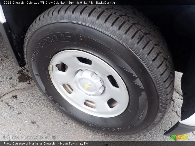 Summit White / Jet Black/Dark Ash 2018 Chevrolet Colorado WT Crew Cab 4x4