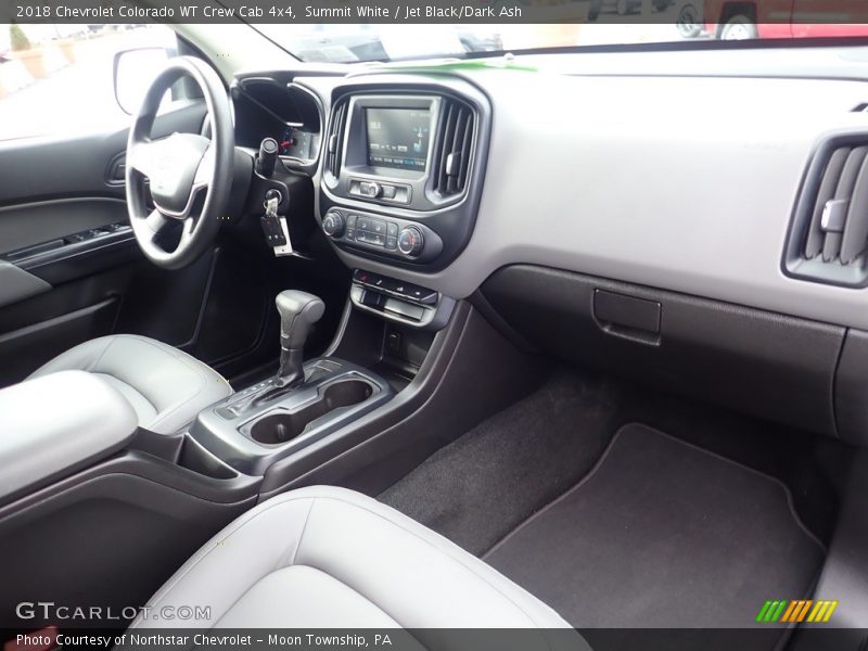 Summit White / Jet Black/Dark Ash 2018 Chevrolet Colorado WT Crew Cab 4x4