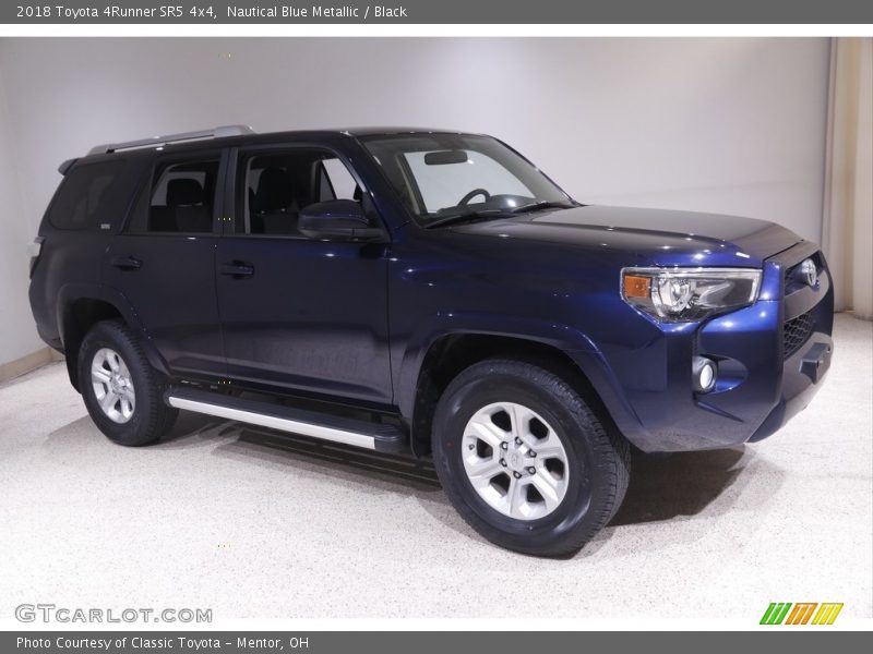 Nautical Blue Metallic / Black 2018 Toyota 4Runner SR5 4x4