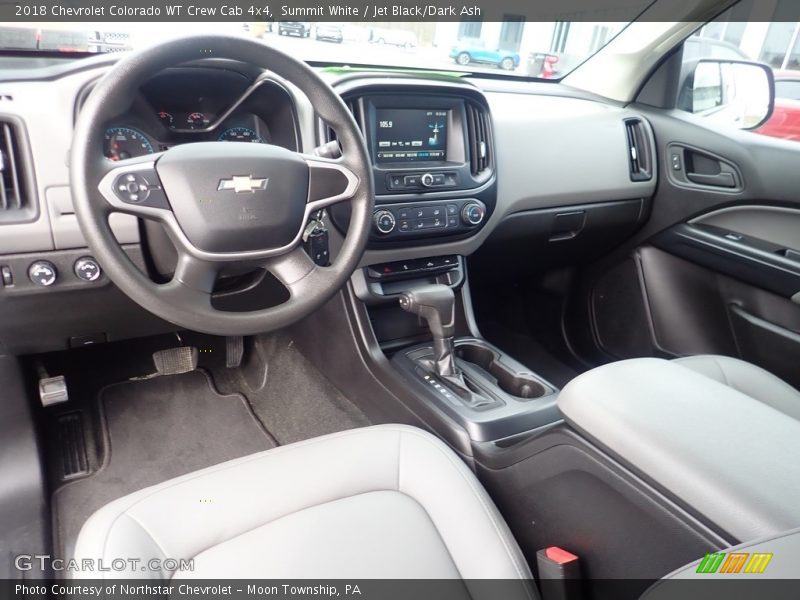 Summit White / Jet Black/Dark Ash 2018 Chevrolet Colorado WT Crew Cab 4x4