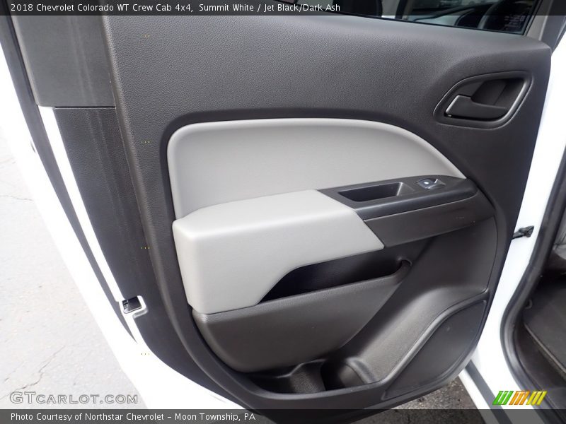 Summit White / Jet Black/Dark Ash 2018 Chevrolet Colorado WT Crew Cab 4x4