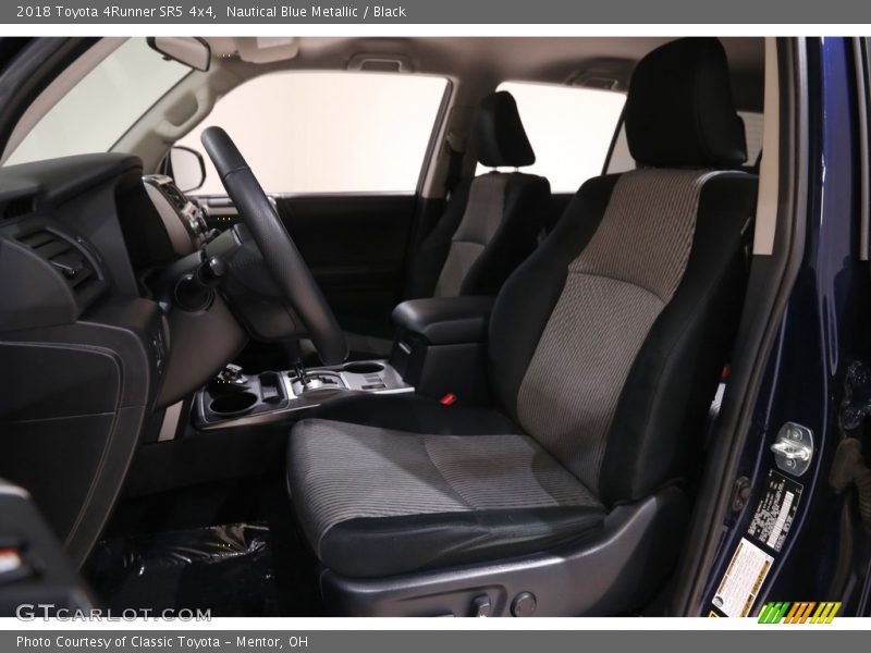 Nautical Blue Metallic / Black 2018 Toyota 4Runner SR5 4x4
