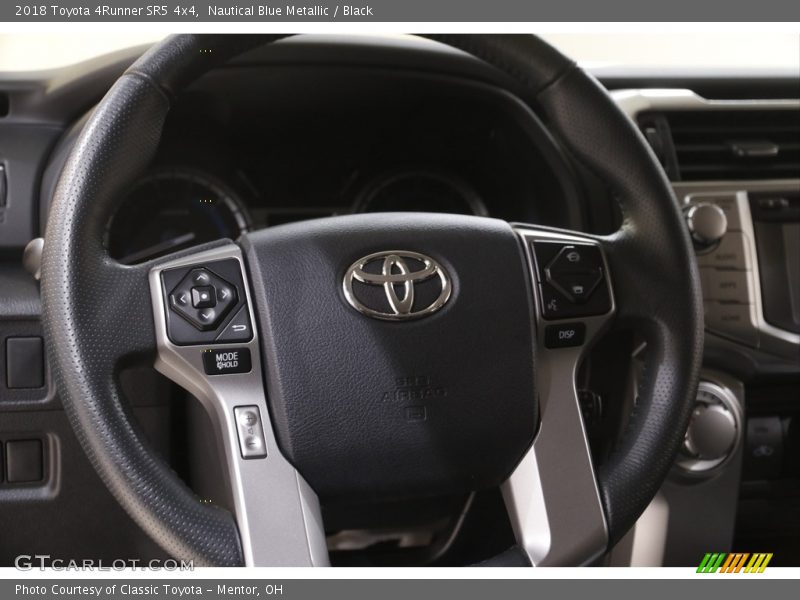 Nautical Blue Metallic / Black 2018 Toyota 4Runner SR5 4x4
