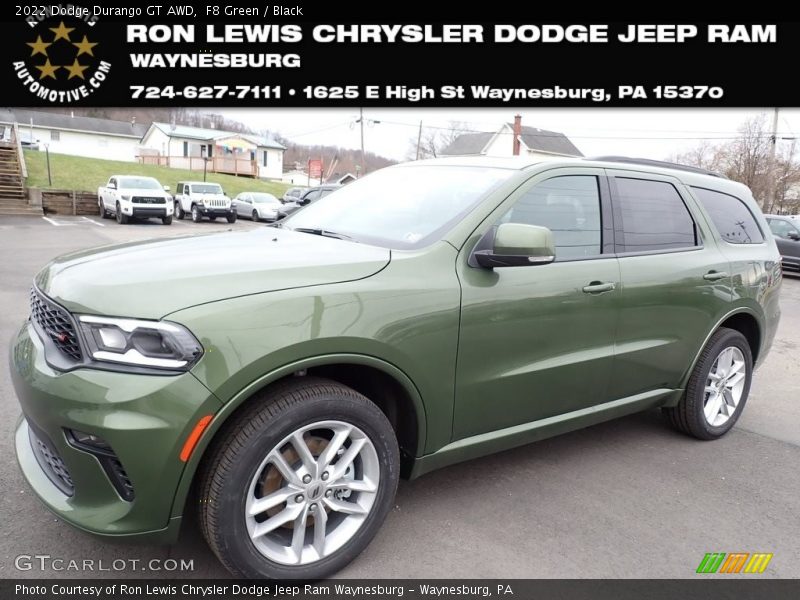 F8 Green / Black 2022 Dodge Durango GT AWD
