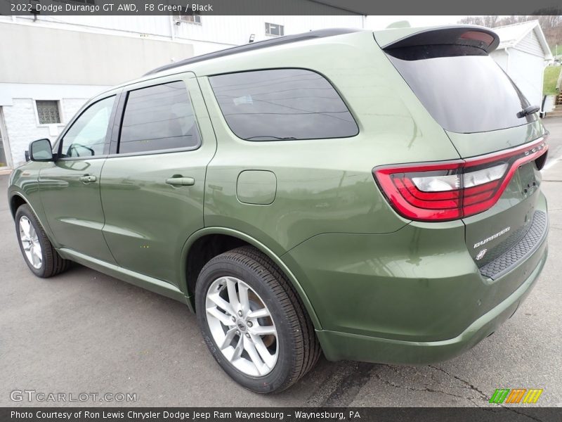 F8 Green / Black 2022 Dodge Durango GT AWD