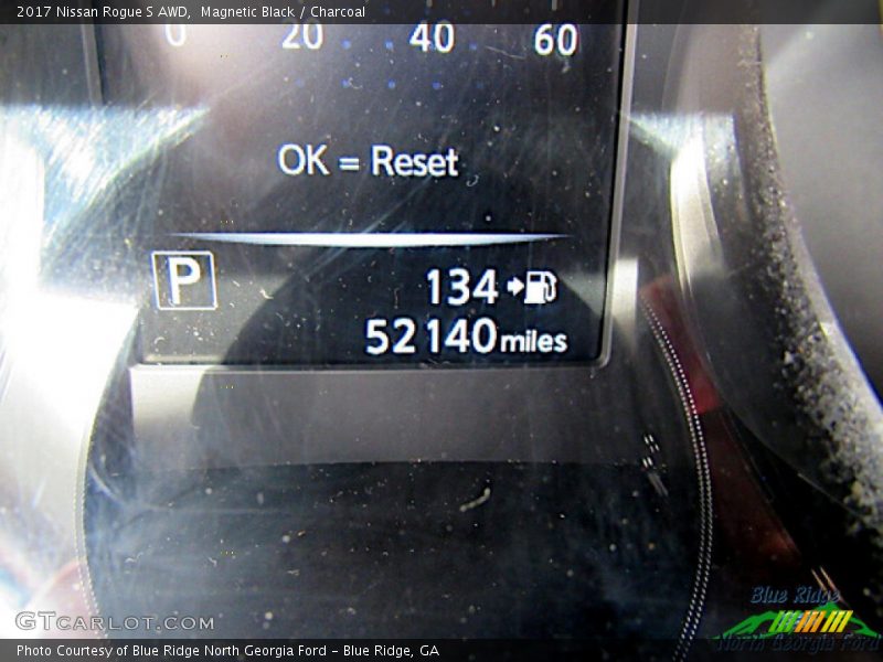 Magnetic Black / Charcoal 2017 Nissan Rogue S AWD