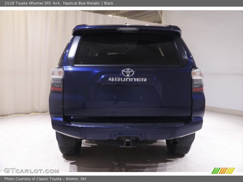 Nautical Blue Metallic / Black 2018 Toyota 4Runner SR5 4x4
