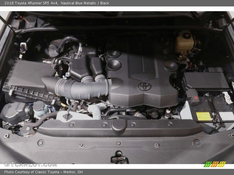 Nautical Blue Metallic / Black 2018 Toyota 4Runner SR5 4x4