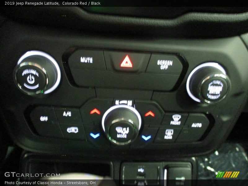 Colorado Red / Black 2019 Jeep Renegade Latitude