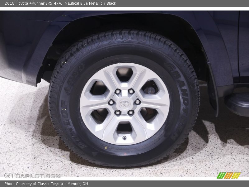 Nautical Blue Metallic / Black 2018 Toyota 4Runner SR5 4x4