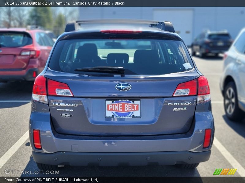 Carbide Gray Metallic / Black 2014 Subaru Outback 2.5i Premium