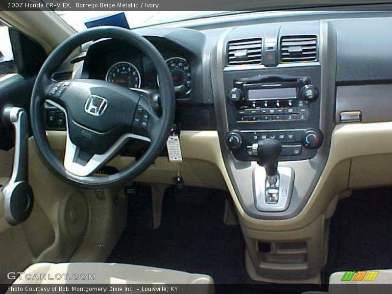 Borrego Beige Metallic / Ivory 2007 Honda CR-V EX