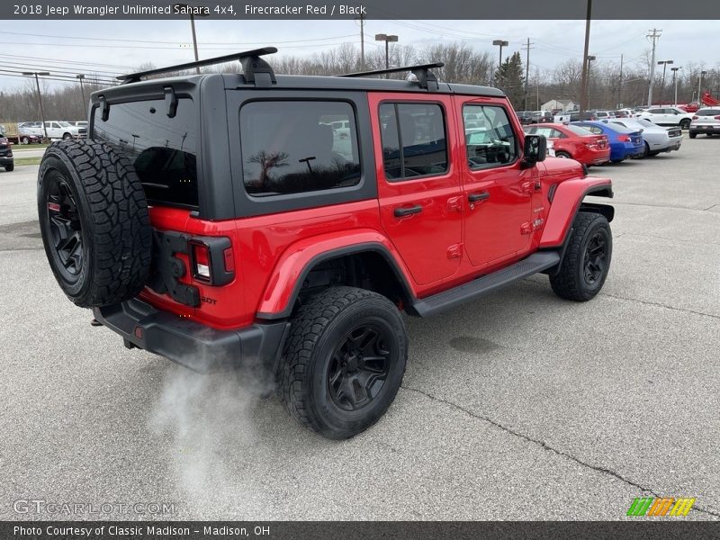 Firecracker Red / Black 2018 Jeep Wrangler Unlimited Sahara 4x4