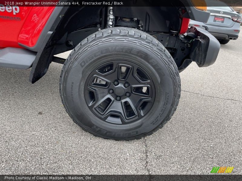 Firecracker Red / Black 2018 Jeep Wrangler Unlimited Sahara 4x4