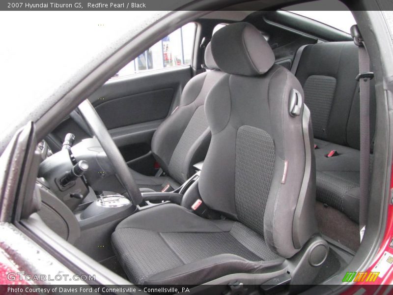 Redfire Pearl / Black 2007 Hyundai Tiburon GS