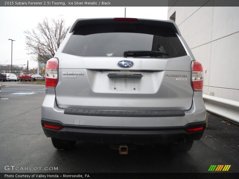 Ice Silver Metallic / Black 2015 Subaru Forester 2.5i Touring