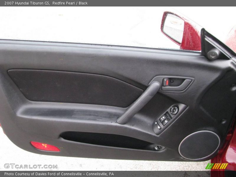 Redfire Pearl / Black 2007 Hyundai Tiburon GS