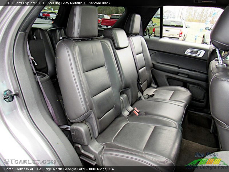 Sterling Gray Metallic / Charcoal Black 2013 Ford Explorer XLT