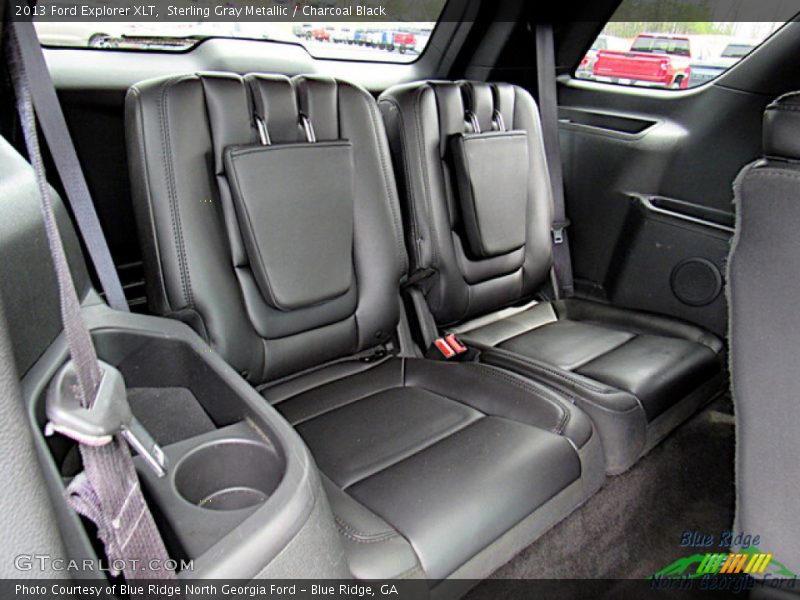 Sterling Gray Metallic / Charcoal Black 2013 Ford Explorer XLT