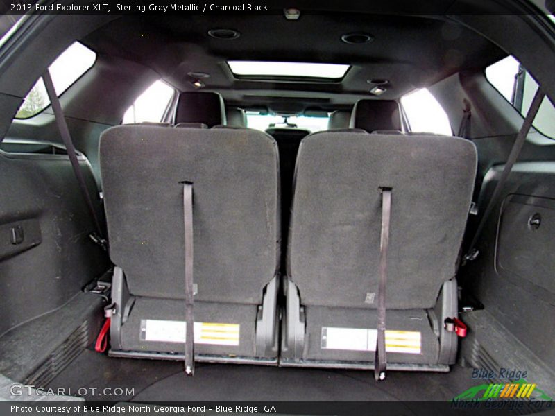 Sterling Gray Metallic / Charcoal Black 2013 Ford Explorer XLT