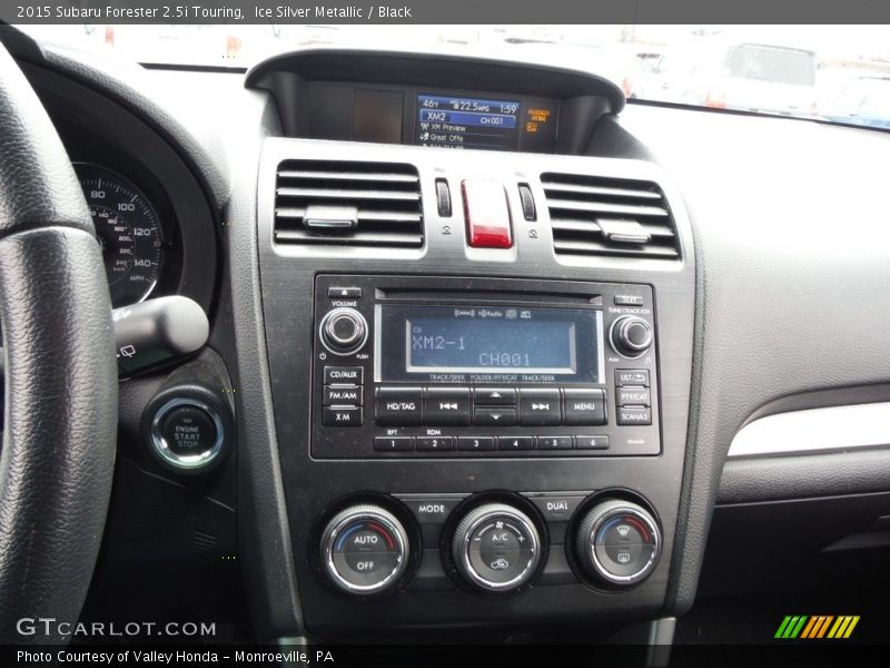 Ice Silver Metallic / Black 2015 Subaru Forester 2.5i Touring