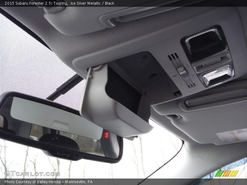 Ice Silver Metallic / Black 2015 Subaru Forester 2.5i Touring