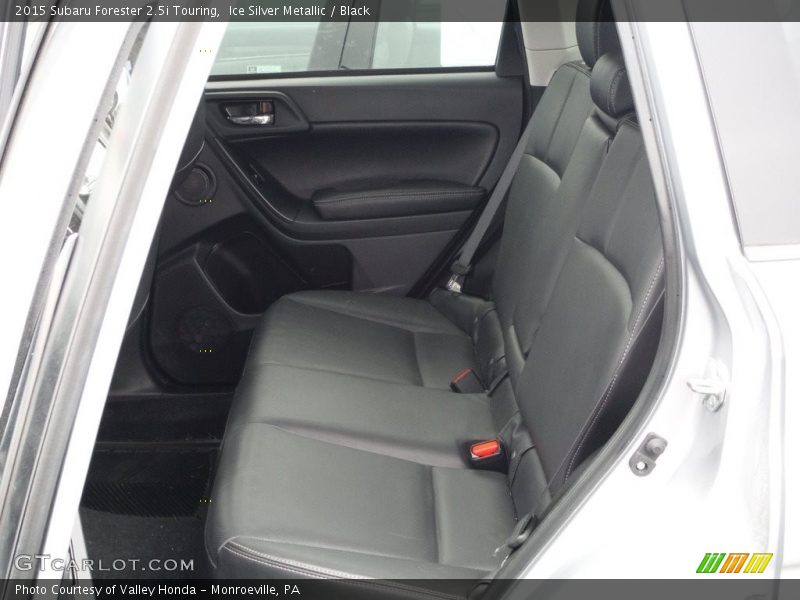 Ice Silver Metallic / Black 2015 Subaru Forester 2.5i Touring