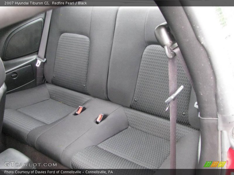 Redfire Pearl / Black 2007 Hyundai Tiburon GS