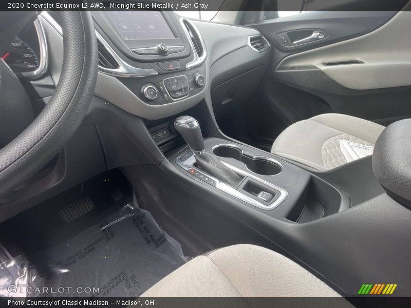 Midnight Blue Metallic / Ash Gray 2020 Chevrolet Equinox LS AWD