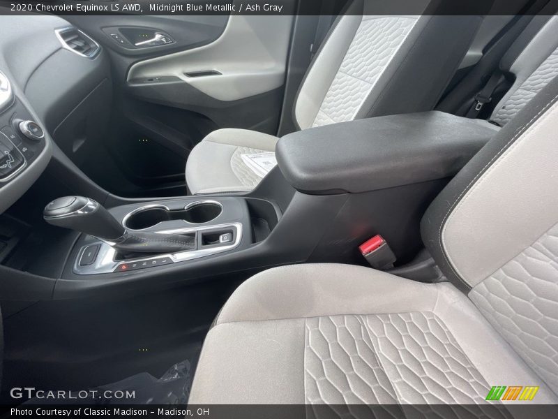Midnight Blue Metallic / Ash Gray 2020 Chevrolet Equinox LS AWD