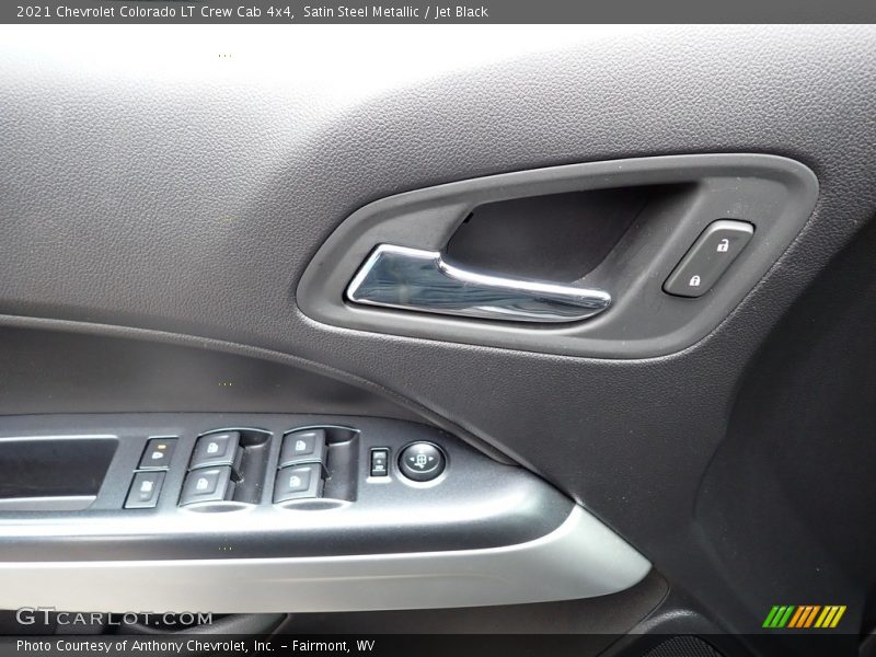 Satin Steel Metallic / Jet Black 2021 Chevrolet Colorado LT Crew Cab 4x4