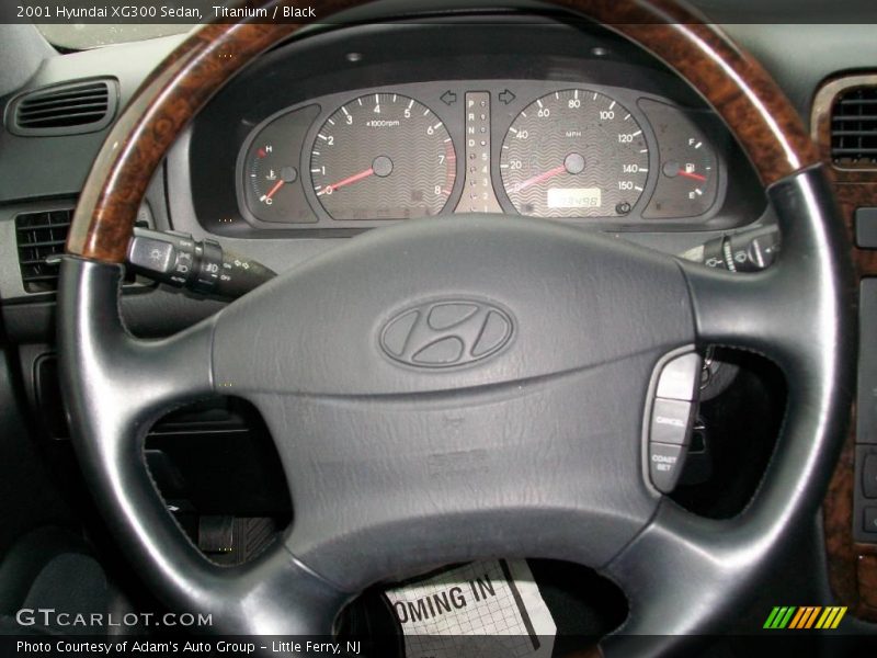 Titanium / Black 2001 Hyundai XG300 Sedan