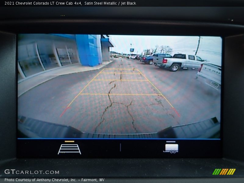 Satin Steel Metallic / Jet Black 2021 Chevrolet Colorado LT Crew Cab 4x4