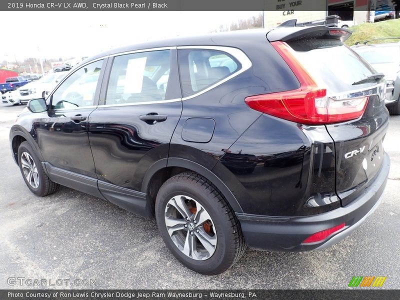 Crystal Black Pearl / Black 2019 Honda CR-V LX AWD