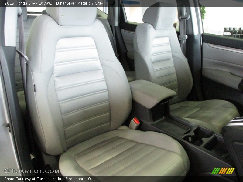 Lunar Silver Metallic / Gray 2019 Honda CR-V LX AWD