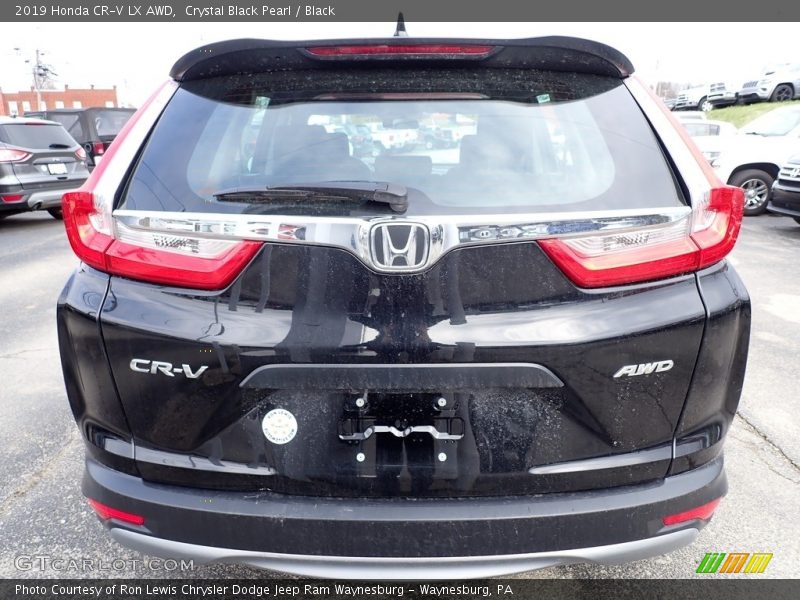Crystal Black Pearl / Black 2019 Honda CR-V LX AWD